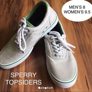 SPERRY TOPSIDERS SNEAKERS. MENS 8 / WOMENS 9.5.